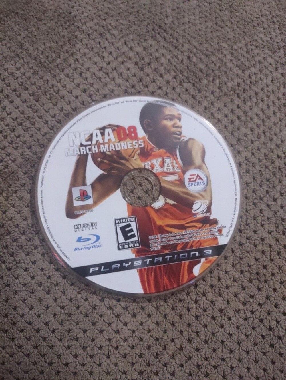 NCAA 08 March Madness Sony PS3